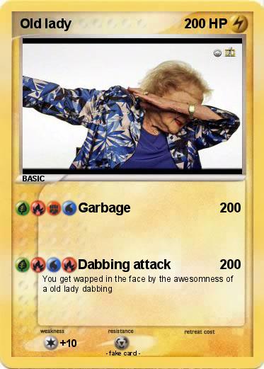 Pokemon Old lady