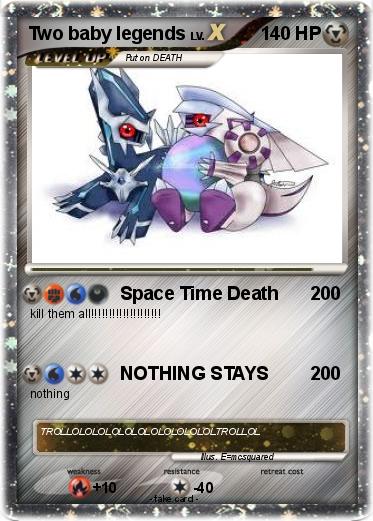Pokemon Two baby legends