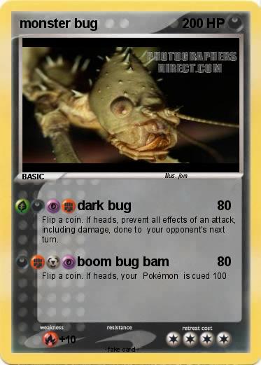 Pokemon monster bug