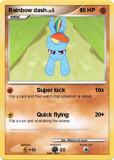 Pokemon Rainbow dash
