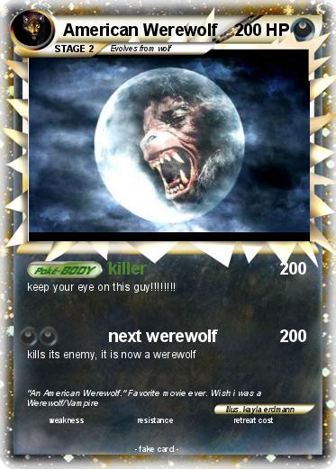 Pokemon American Werewolf