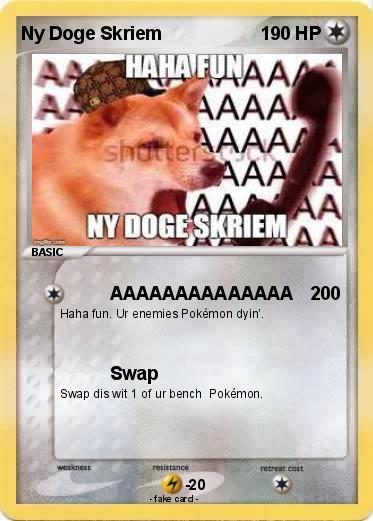 Pokemon Ny Doge Skriem