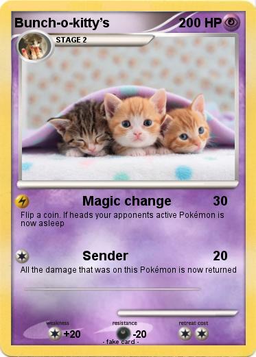 Pokemon Bunch-o-kitty’s