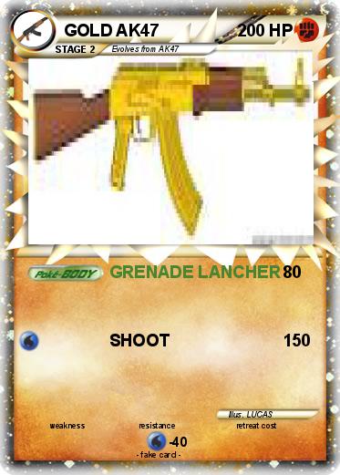 Pokemon GOLD AK47
