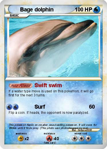 Pokemon Bage dolphin