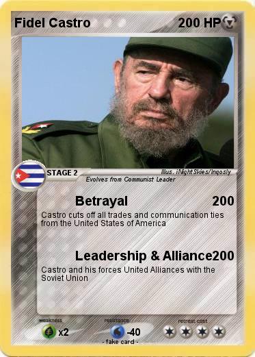 Pokemon Fidel Castro