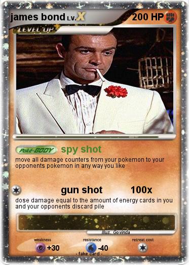 Pokemon james bond