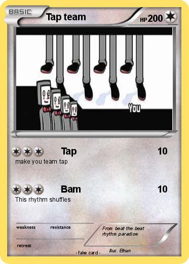 Pokemon Tap team