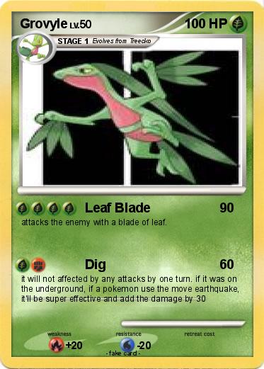 Pokemon Grovyle