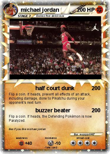 Pokemon michael jordan