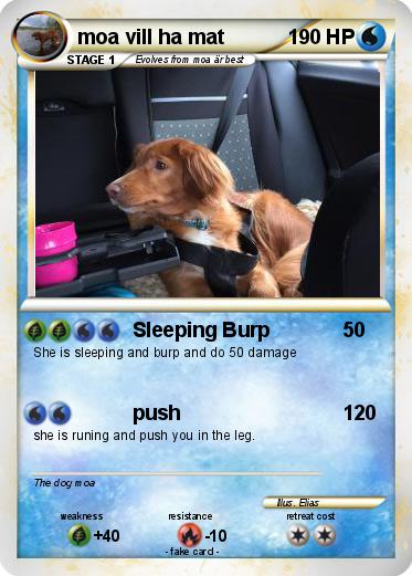 Pokemon moa vill ha mat