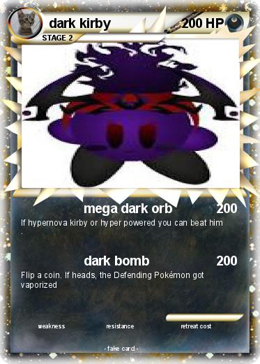 Pokemon dark kirby