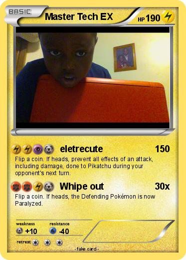 Pokemon Master Tech EX