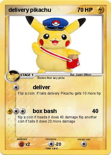 Pokemon delivery pikachu