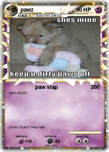 Pokemon pawz