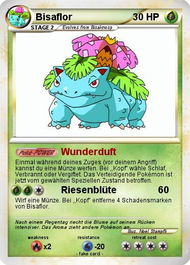Pokemon Bisaflor