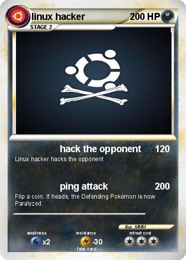 Pokemon linux hacker