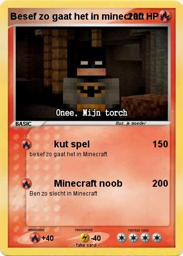 Pokemon Besef zo gaat het in minecraft