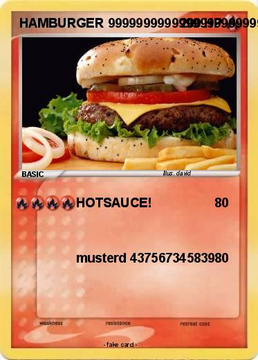 Pokemon HAMBURGER 9999999999999999999999999999