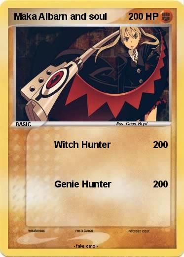 Pokemon Maka Albarn and soul
