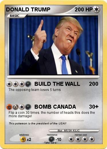 Pokemon DONALD TRUMP