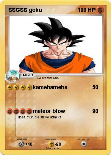 Pokemon SSGSS goku Pokemon SSGSS goku