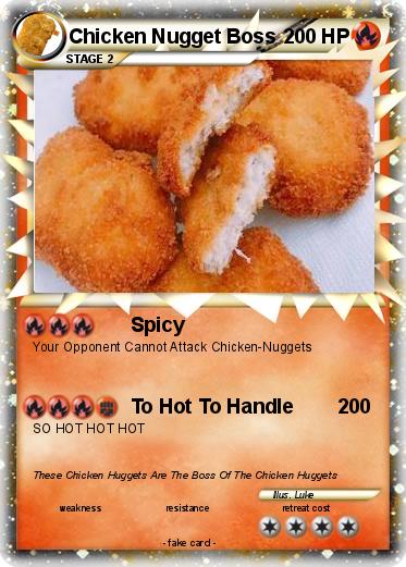 Pokemon Chicken Nugget Boss