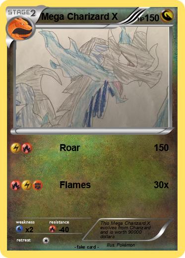 Pokemon Mega Charizard X