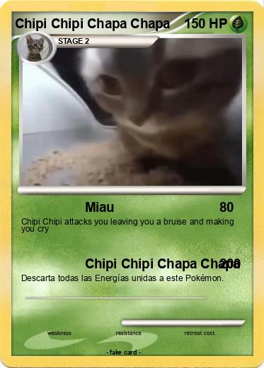 Pokemon Chipi Chipi Chapa Chapa