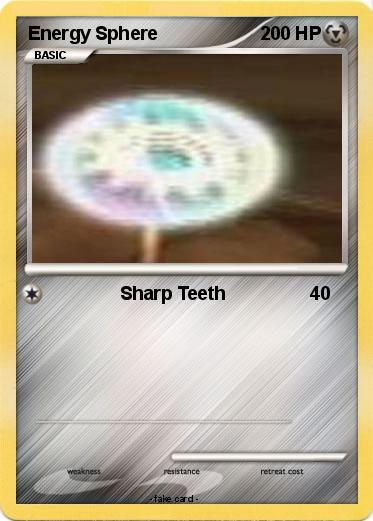 Pokemon Energy Sphere