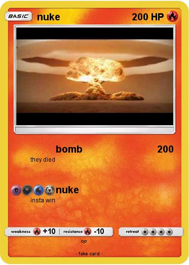 Pokemon nuke