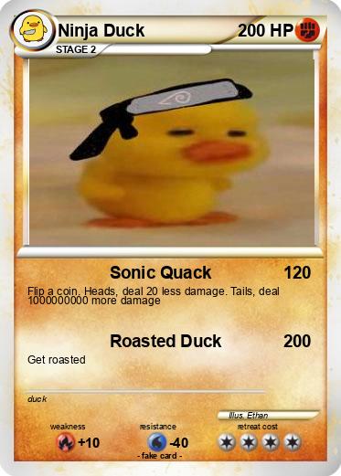 Pokemon Ninja Duck