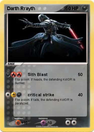 Pokemon Darth Rrayth
