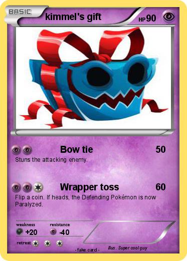 Pokemon kimmel's gift