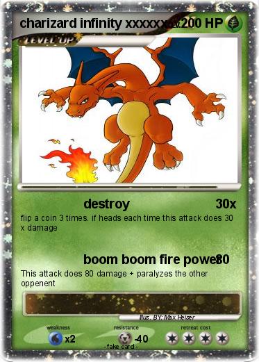 Pokemon charizard infinity xxxxxx