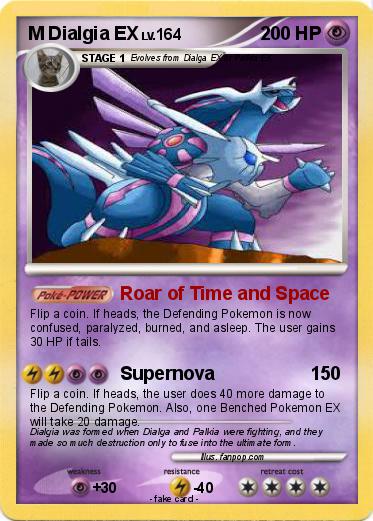 Pokemon M Dialgia EX