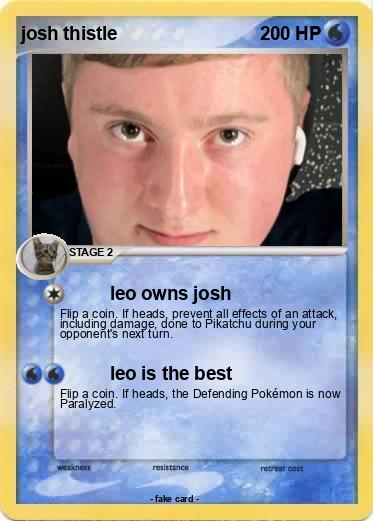 Pokemon josh thistle