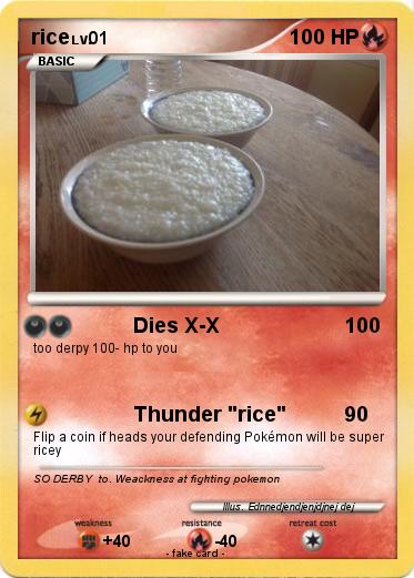 Pokemon rice