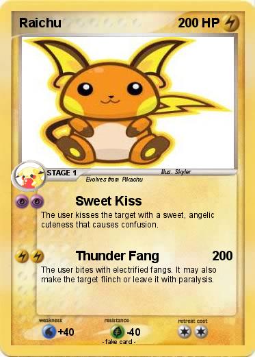 Pokemon Raichu