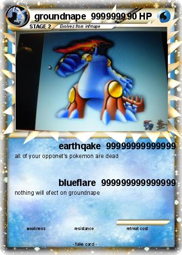Pokemon groundnape  9999999