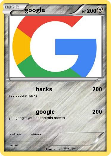 Pokemon google