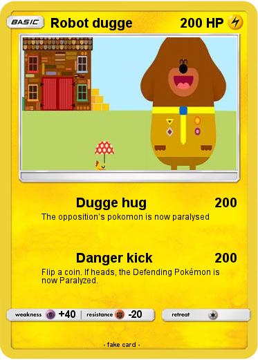 Pokemon Robot dugge