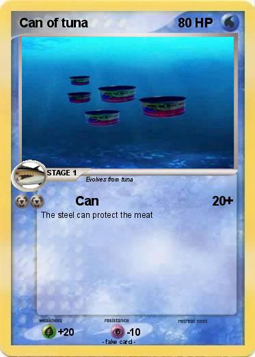 Pokemon Can of tuna