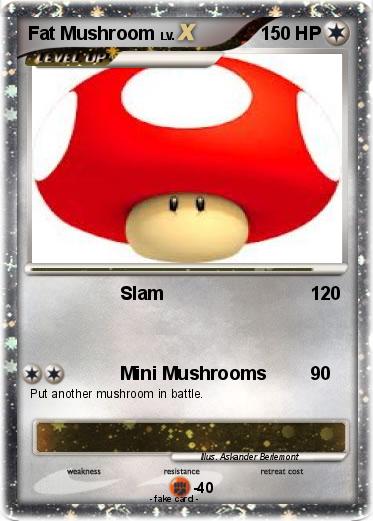 Pokemon Fat Mushroom