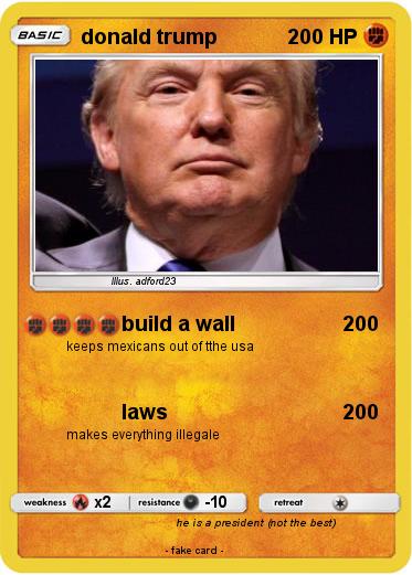 Pokemon donald trump