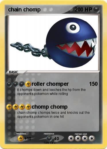 Pokemon chain chomp