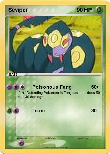 Pokemon Seviper