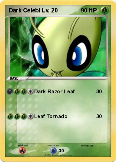 Pokemon Dark Celebi Lv. 20