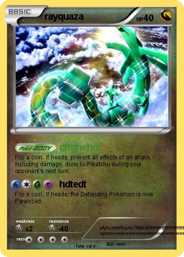 Pokemon rayquaza