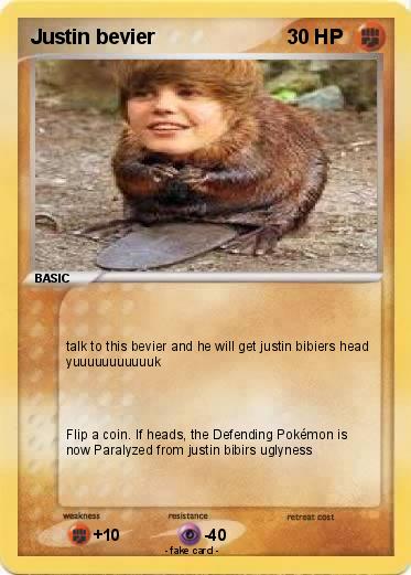 Pokemon Justin bevier
